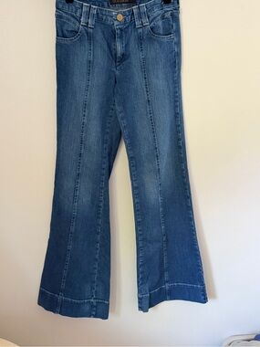 Goldsign Love Bootcut Jeans Women’s Size 28 Medium Wash Stretch Denim Made in US